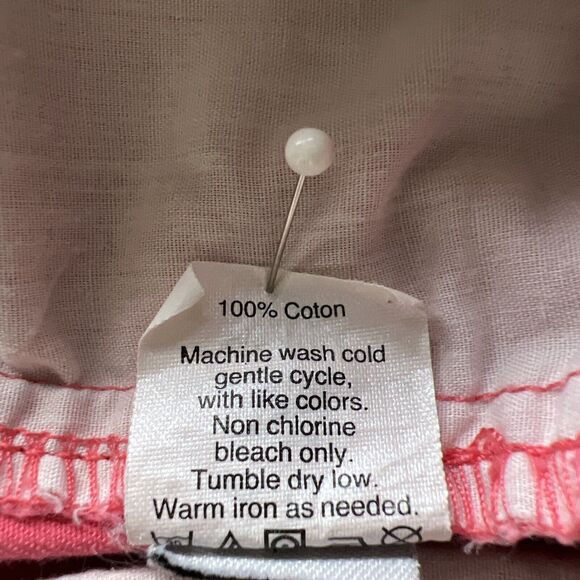 J. Crew Chino Shorts Women’s Size 6 Pink Cotton Summer Preppy - Picture 5 of 9